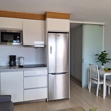 Apartment White And Quiet! Modern In San Agustin *